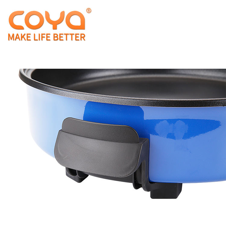 High Quality Non Disposable, Eco-friendly Electric Pizza Pan With 9cm Depth