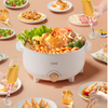Power Adjustment Noodle Electric Multi Cooker Electric Cooking Hot Pot With Steamer