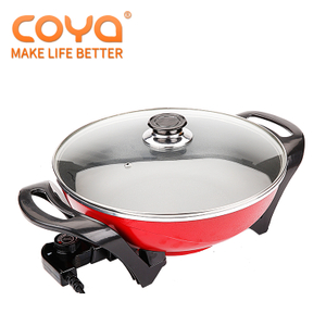 12" 14" 16 " Mini Non Stick Electric Skillet Power Cord Pan