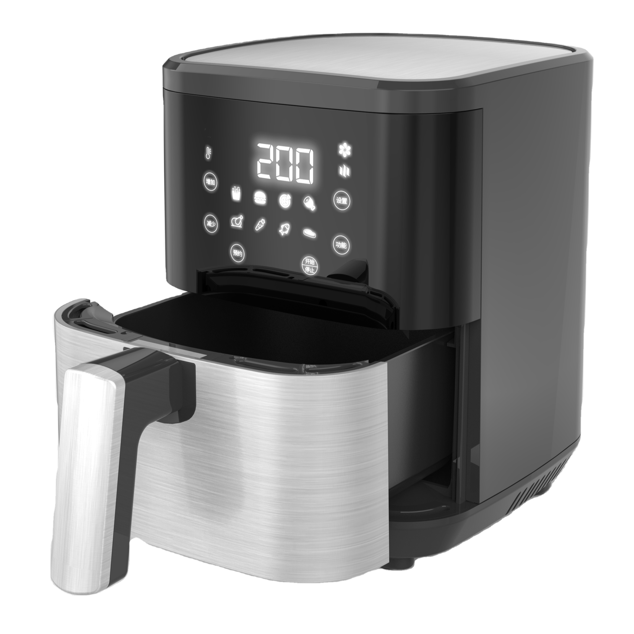 1500w 3l Air Frying Roasting Air Fryer Oven Touch 3.5 L Air Fryer