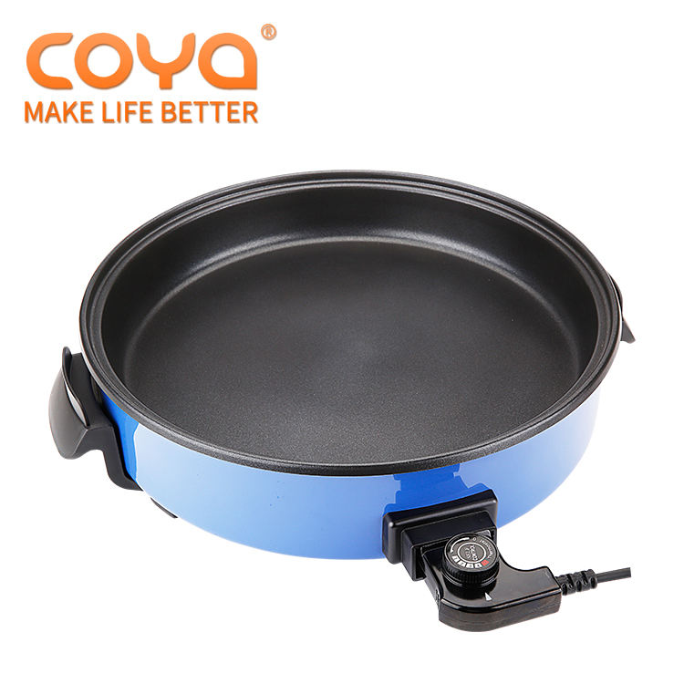 High Quality Non Disposable, Eco-friendly Electric Pizza Pan With 9cm Depth